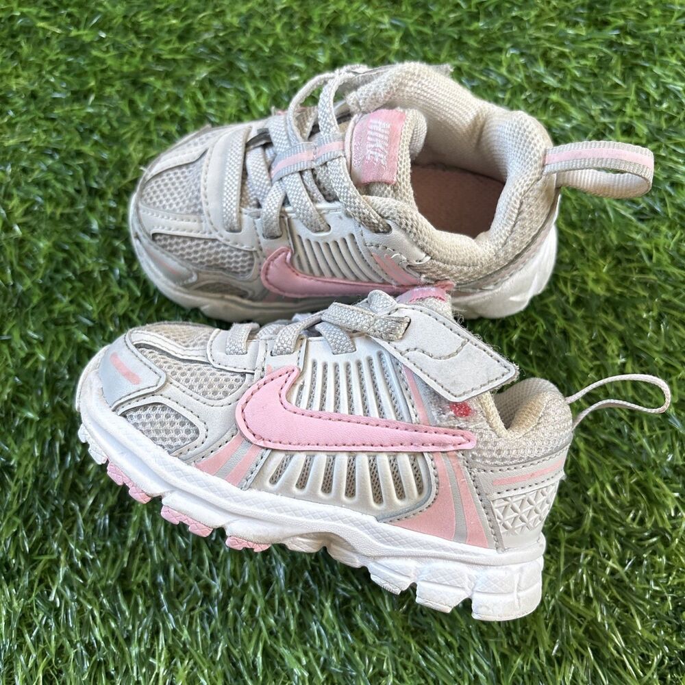 Nike Vomero 5 PS Toddler 5C Gray Pink Athletic Sneakers HF7000-012